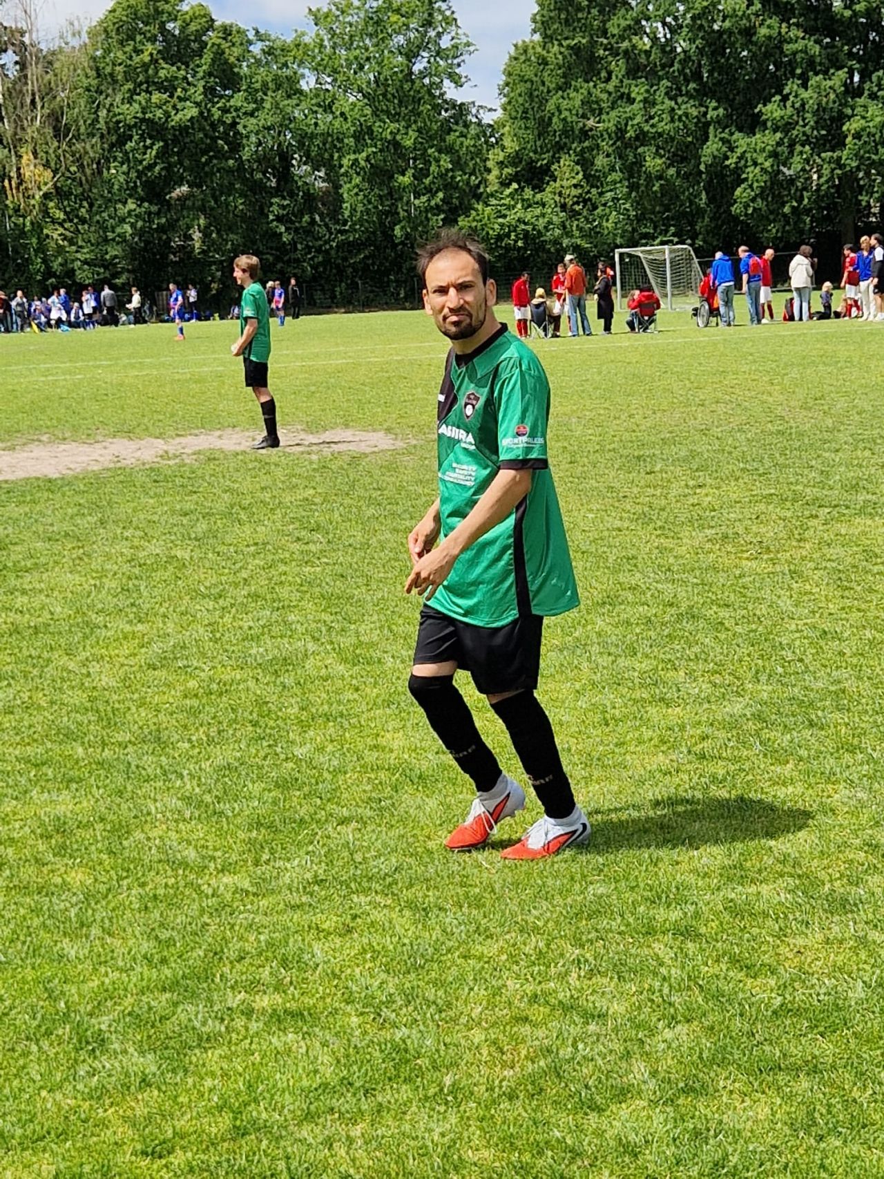 Huldiging van het FC Almere G-elftal na goud en zilver