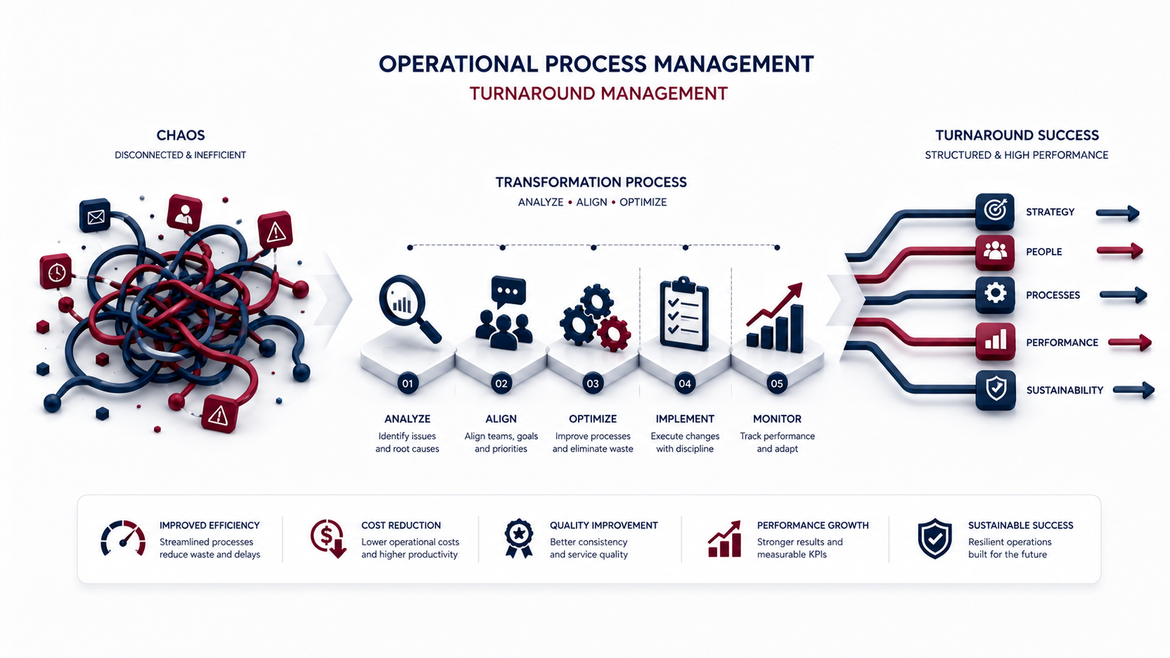 Interim-leiderschap tijdens procesoptimalisatie en organisatieverandering